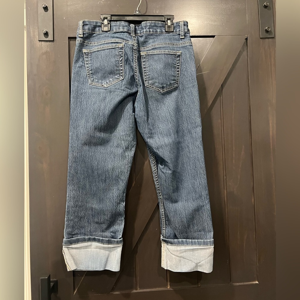 Merona Relaxed Fit Dark Blue Jeans - Picture 3 of 4